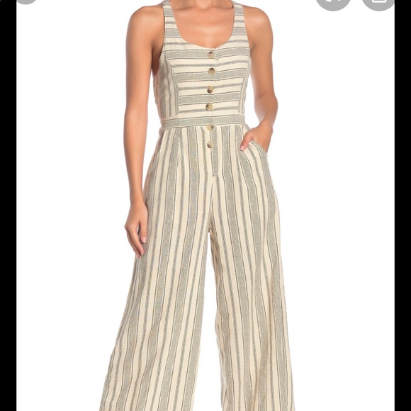 Angie Other - Angie cotton scoop neck jumpsuit